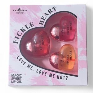 Italia Deluxe 3 Piece Fickle Heart Lip Oil